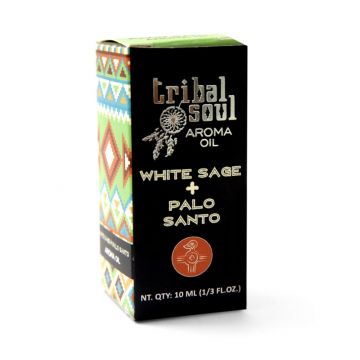 Tribal Soul - White Sage & Palo Santo, Fragrance Oil 10ml, Each